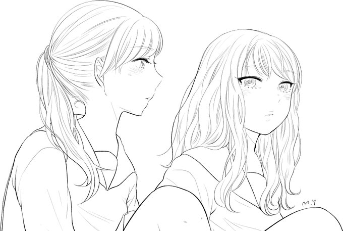 コミティアの表紙案ですGLです 