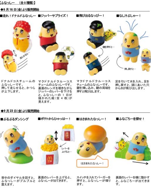 تويتر エルム على تويتر あの人気ご当地キャラクターがハッピーセットとついにコラボレーション ハッピーセット ふなっしー 日本マクドナルド株式会社 T Co Qzkwnkcnfi T Co Lfwtyqajkd
