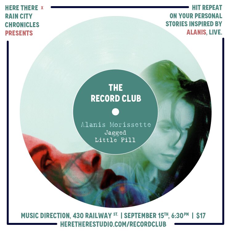 Our next Record Club with special co-host Andrea Warner is SOLD OUT! ✨🎤