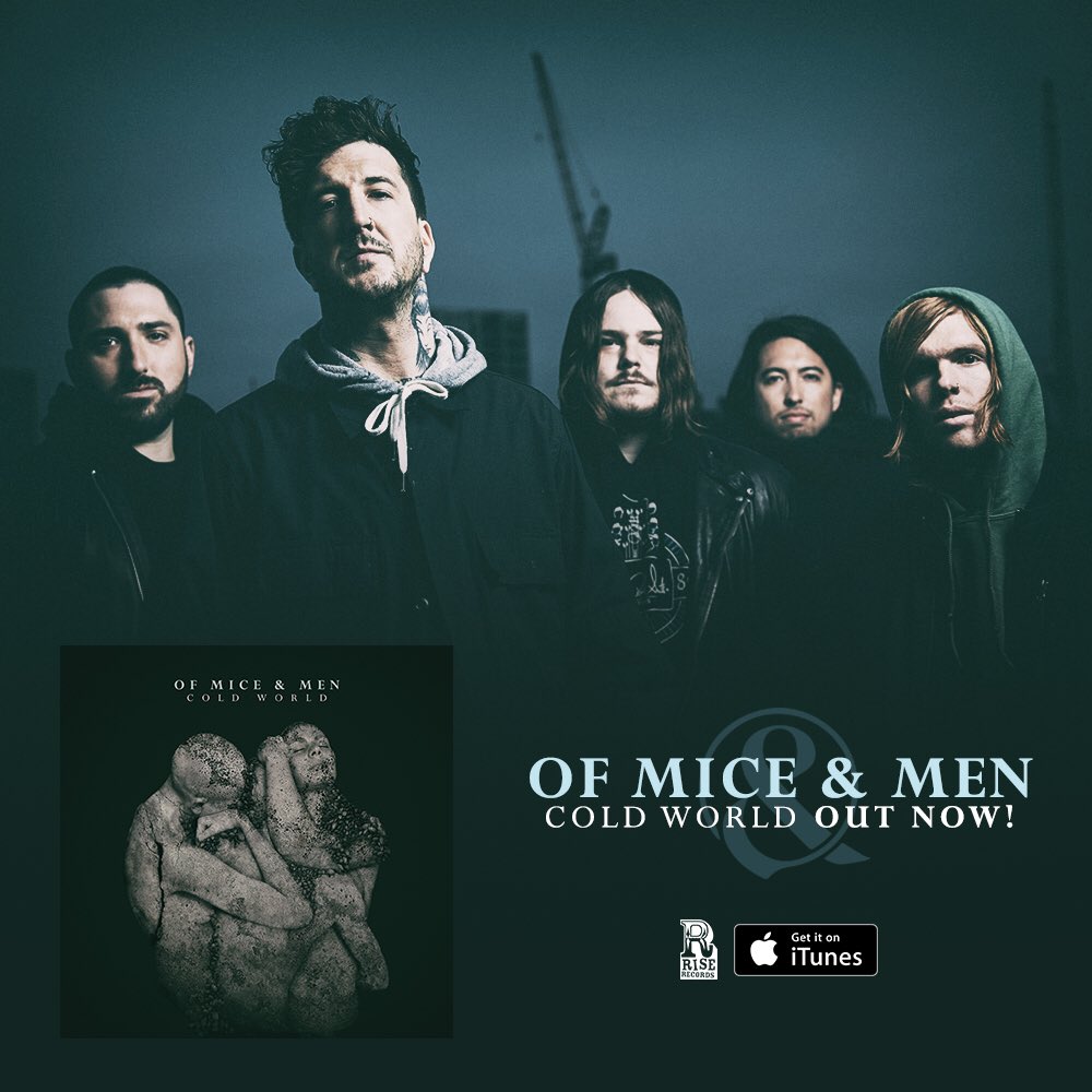 OMandM's tweet photo. Feels so good to finally say #ColdWorld is out now!! Thank you so much to everyone who pre-ordered! https://t.co/JKSpSQk8Bm
