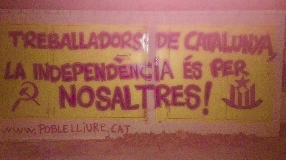 "En canvi nosaltres, els treballadors, amb una Catalunya independent no hi perdríem res, hi guanyaríem molt" S.Seguí