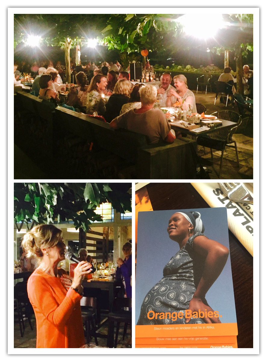 houtplaats's tweet photo. Een mooi @benefietdiner voor @Orange Babies georganiseerd! Mooi om hier aan mee te werken https://t.co/dLkd1Mqi0I
