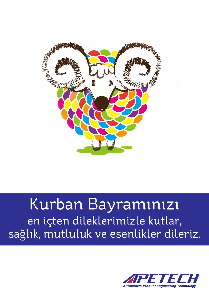 Kurban bayramınızı en içten dileklerimizle kutlar, sağlık, mutluluk ve esenlikler dileriz.