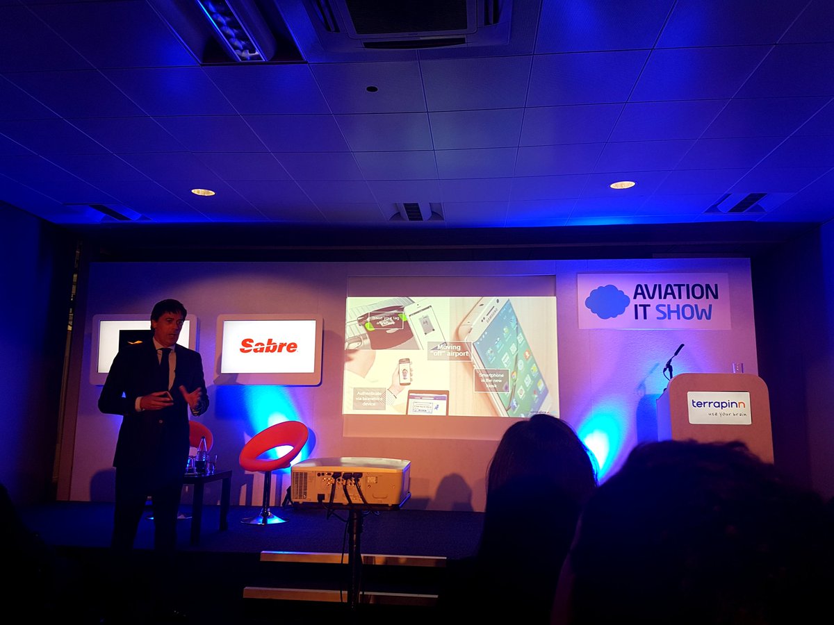 #KLM speaks about the use of #biometrics within their #UX #happycustomer #Jumio #AviationFestival @15below_travel