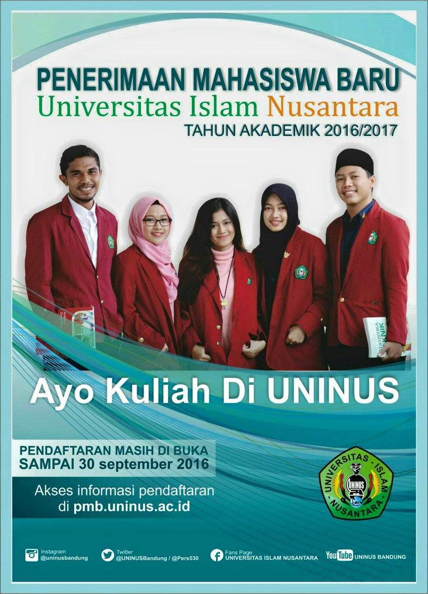 pers530's tweet photo. WOW PENDAFTARAN MAHASISWA BARU MASIH DIBUKA !!! BIAYA KULIAH TERJANGKAU, AYO KULIAH DI UNINUS! 😊 CP : 0823 1710 5000 https://t.co/1gkOESZccm