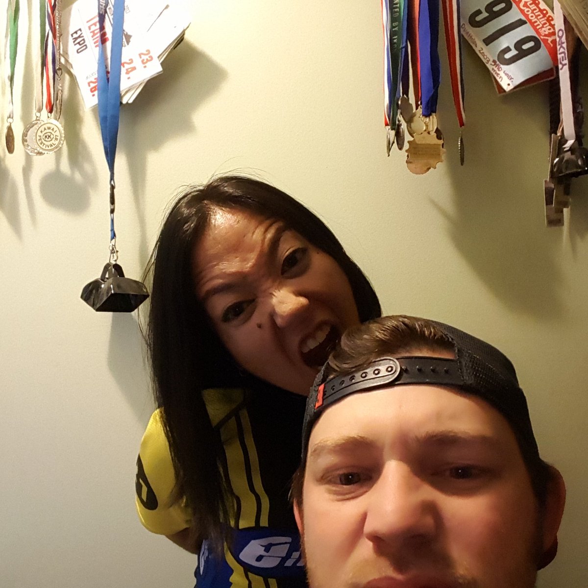 BikeIndstryWife's tweet photo. The ones that didn't make the cut
(Sorry @danprlx) Proud I feel ok w/ twting pics! #TriAgainProject #SocialAnxiety https://t.co/5VgIL10kNL