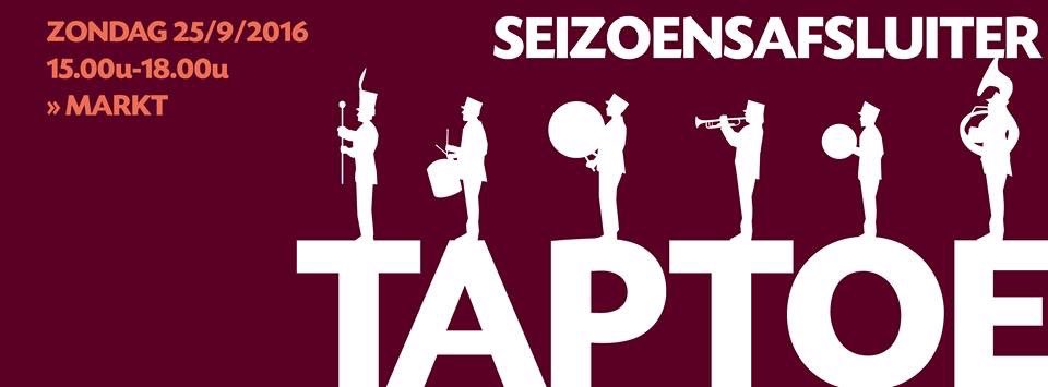 Noteer alvast onze seizoensafsluiter in jouw agenda! Taptoe op de Markt in De Panne.