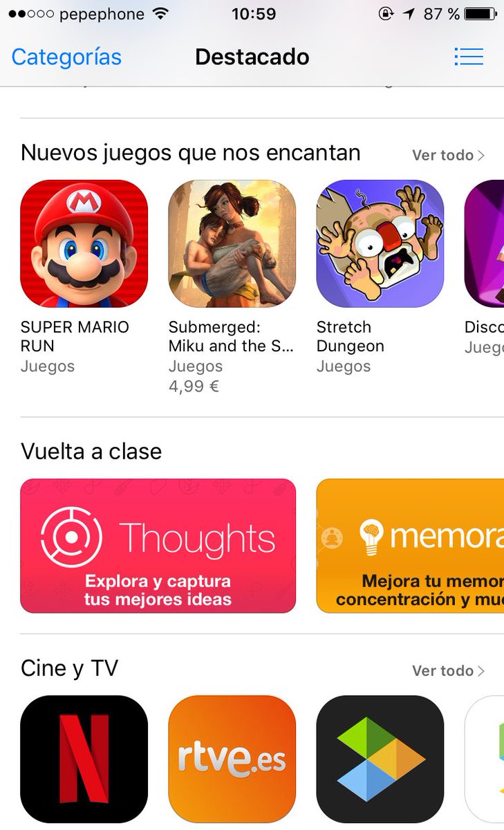 PAAM!! Destacado en Homepage de <a href="/thoughts_ink/">Thoughts</a> #vueltaalcole #AppleStore <a href="/produkt/">Produkt</a>
