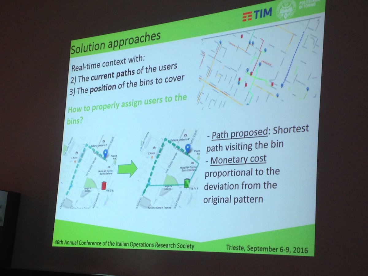 MartiFischetti's tweet photo. Scatamacchia on a covering problem:can we use mobile Internet to improve waste bin monitoring? #airo2016 https://t.co/rkL3deaZm2