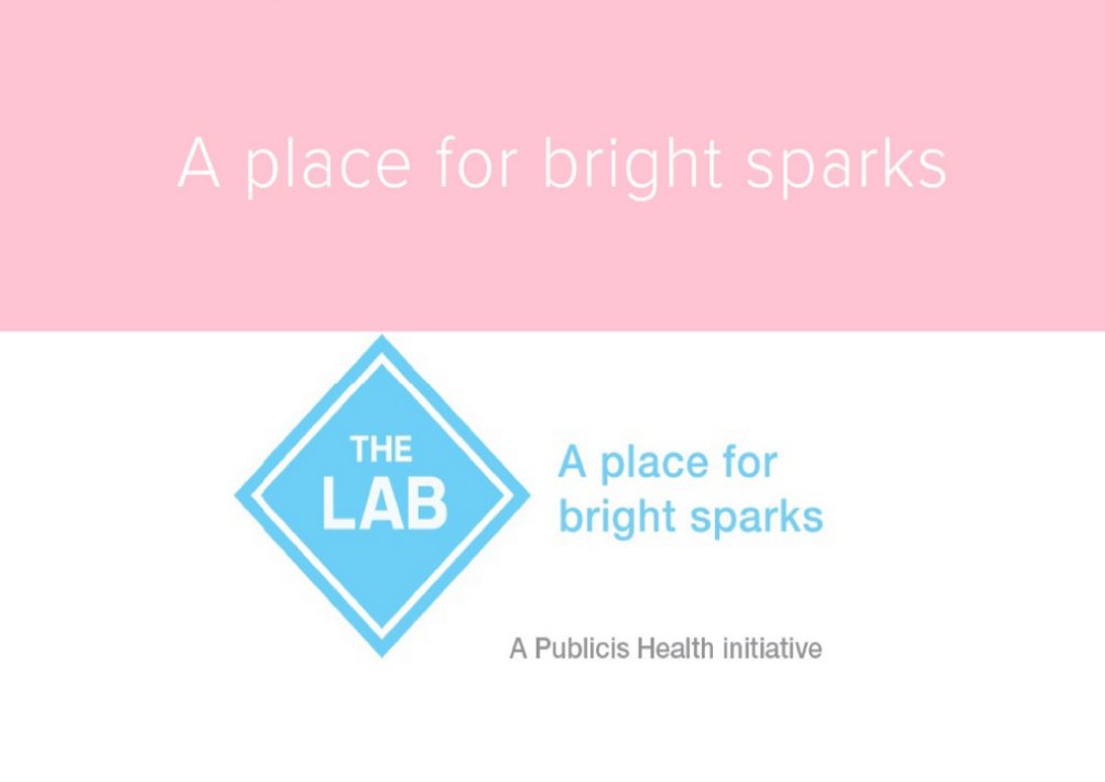 SSWellnessUK's tweet photo. Today is the last day to apply to The Lab!! #brightsparks #publicislab #changelivestogether @publicis_health https://t.co/XQOvna2HYI