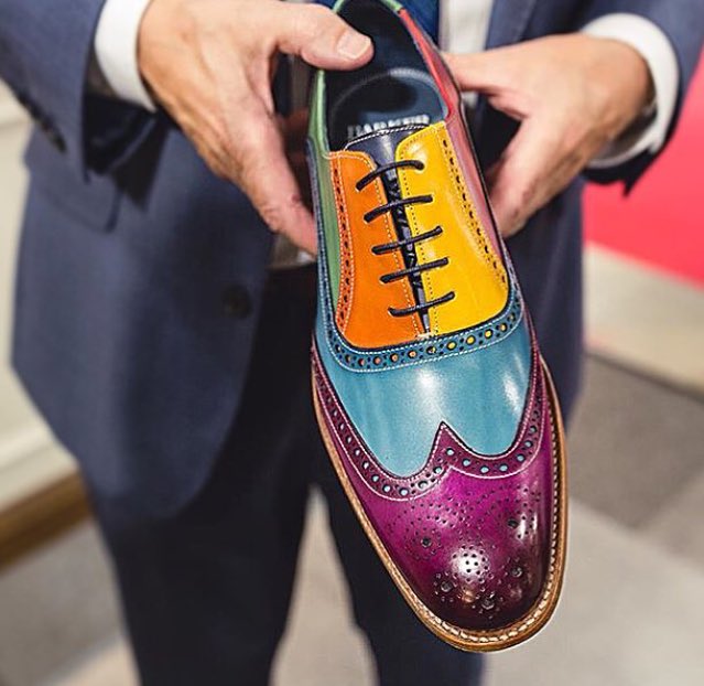 barker hand painted shoes off 58% - www 