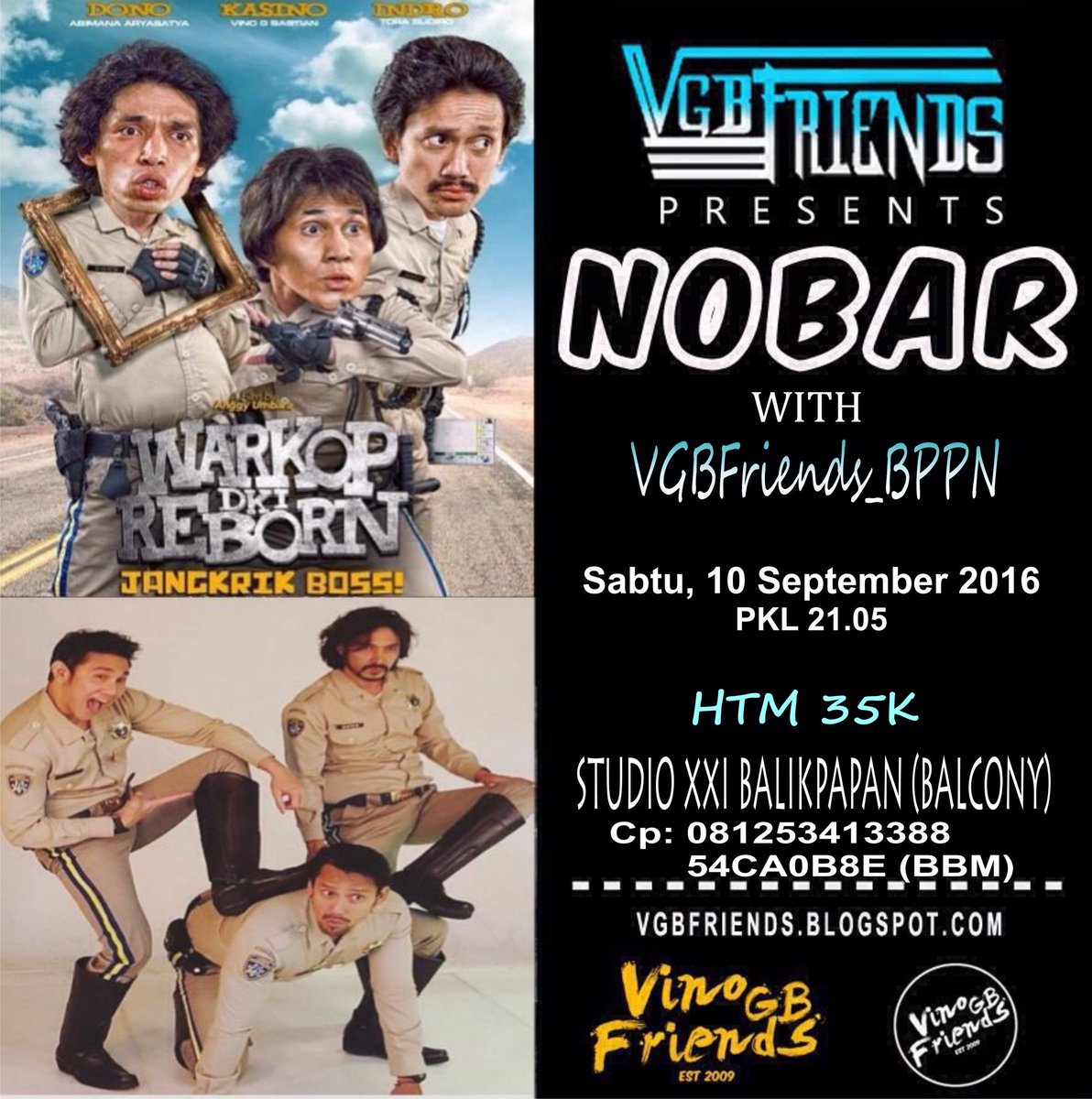 Talak Tiga Filmtalak3 TwitterPhoto Vino G Bastian Dan Ringgo