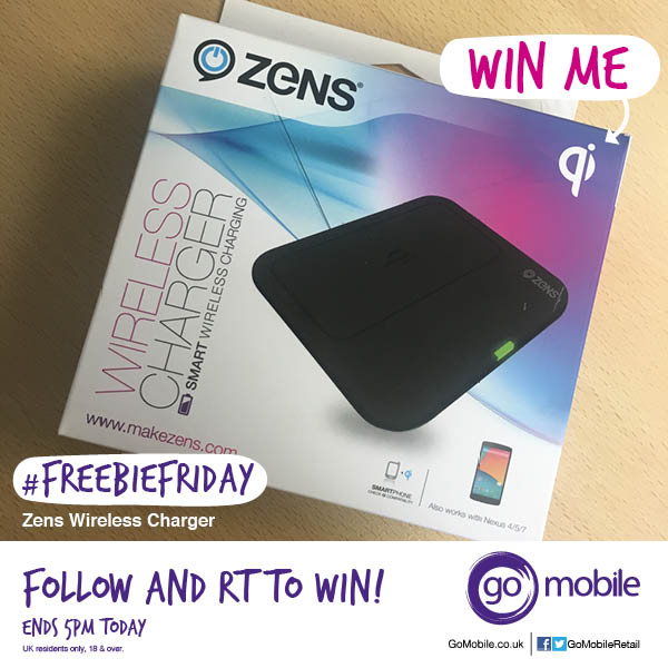 GoMobileRetail's tweet image. Follow &amp;amp; RT for your chance to #WIN a Zens Wireless Charger ! #FreebieFriday T&amp;amp;Cs apply: ow.ly/sENZ3020U5r