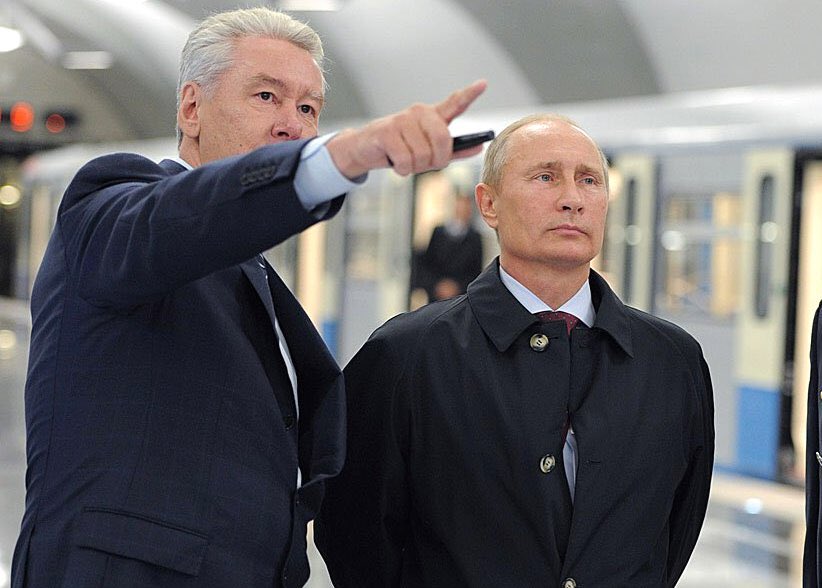 Путин в метро