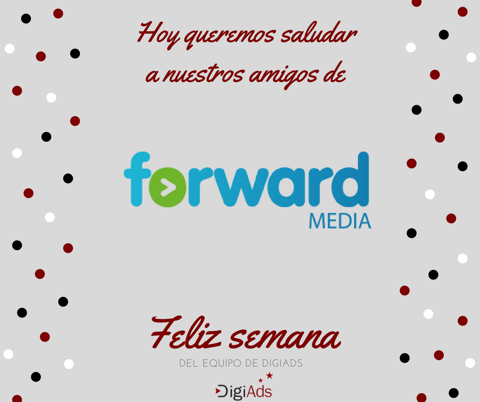 DigiAdsES's tweet photo. Esta semana la dedicaremos a saludar al equipo de  #Forwardmedia  #España 
@Forwardmedia_UK  @ForwardmediaFr https://t.co/oekaeIceeM