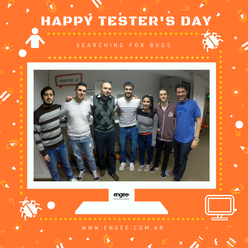 engeeit's tweet photo. Feliz #DíadelTester! Gracias por trabajar todos los días para #QA 
https://t.co/14qovN7L4Y https://t.co/rnDO9QyW3G