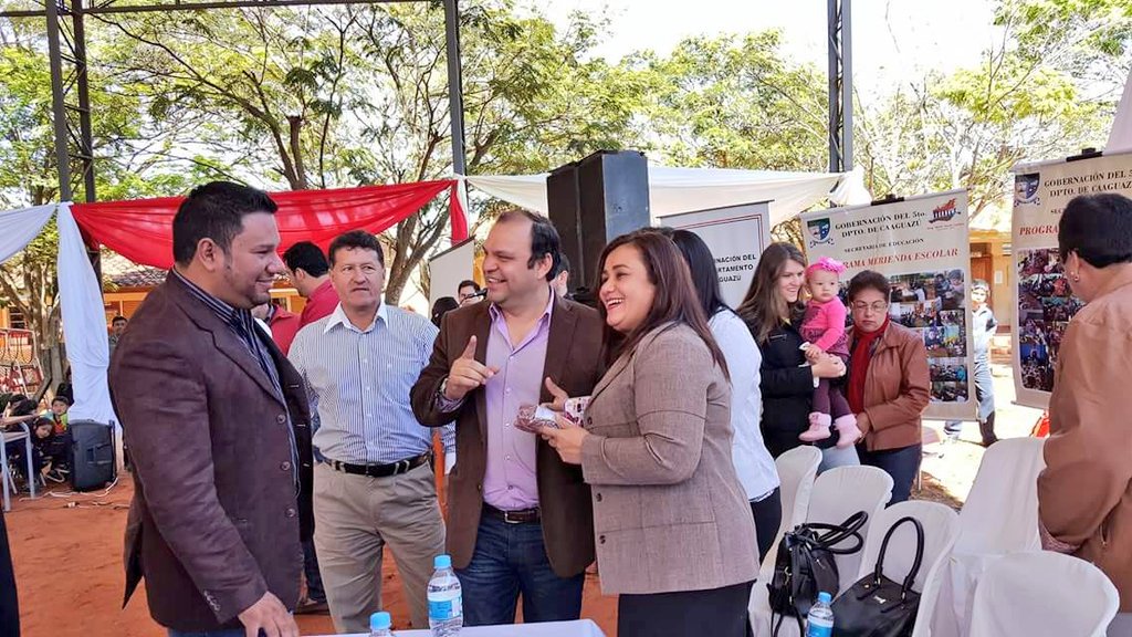 Eirete en las Escuelas fue lanzado en Yhu, Dpto. Caaguazú