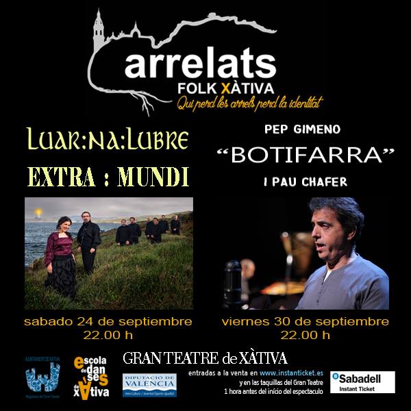 Programació #arrelats2016 #Xativa #Folk #VANESAMUELA facebook.com/escoladansesxa…