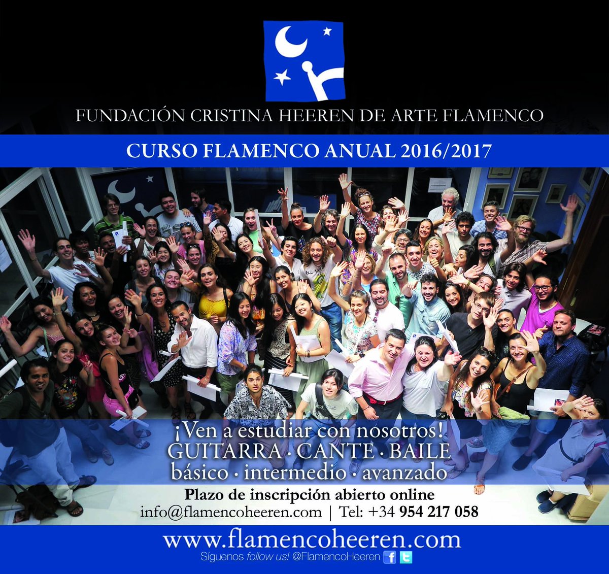El #Curso #Flamenco 2016/2017 <a href="/FlamencoHeeren/">Flamenco Heeren</a> comienza el #12sep en #Sevilla: a estudiar #cante #baile y #guitarra!