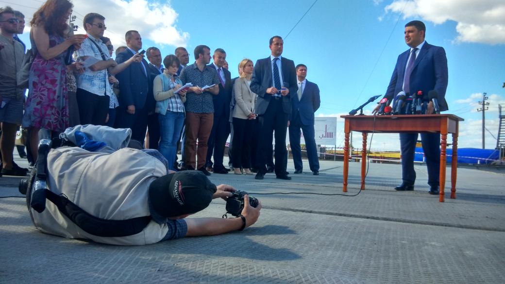 Гройсман осуществил запуск бурения газовой скважины на "Шебелинкагаздобыча" в Харьковской области - Цензор.НЕТ 8581