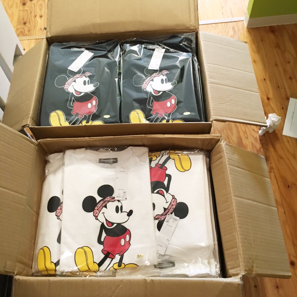ぱお ダンスミッキーマウスが無事に届きました 明日からみなさんのお手元に ミッキーマウス Mickeymouse ミッキーマウスtシャツ ダンスミッキーマウス ディズニーコラボ Disney ディズニー ぱお ダンスミッキーマウスが無事に届きました 明日からみなさんのお手元に ミッキーマウス Mickeymouse ミッキーマウスtシャツ ダンスミッキーマウス ディズニーコラボ Disney ディズニー