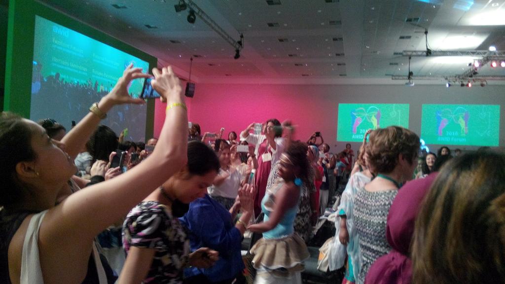 We dance we love we laugh and we fight ..the many faces of feminist power #Awid Forum <a href="/cpdcngo/">CPDC</a>  <a href="/Munroknight/">Shantal munro knight</a>