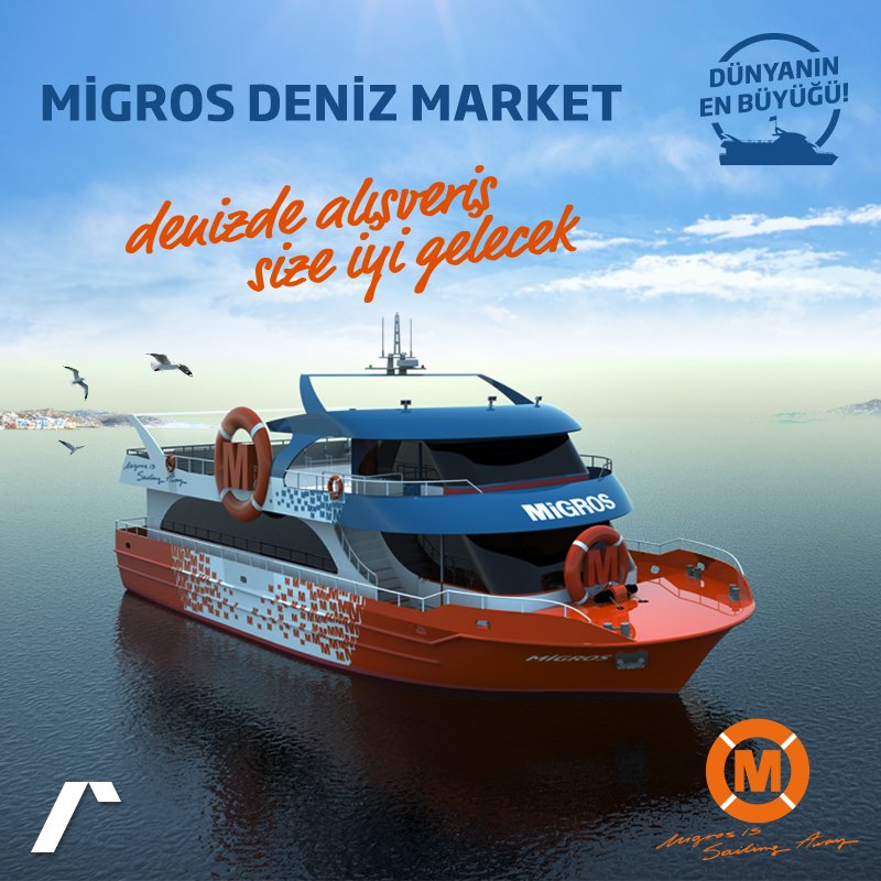 Migros Deniz Market, bayram tatilini teknede geçireceklere iyi gelecek!
#Migros  #Migrosdenizmarket  #iyigelecek