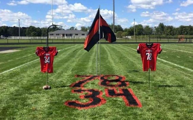 HuppertDean's tweet photo. As we plan another exciting Friday night. We remember DeKalb's Lucas Oberkiser &amp; Derek Padilla. #PrayForDekalb https://t.co/4LXMqqdHz7