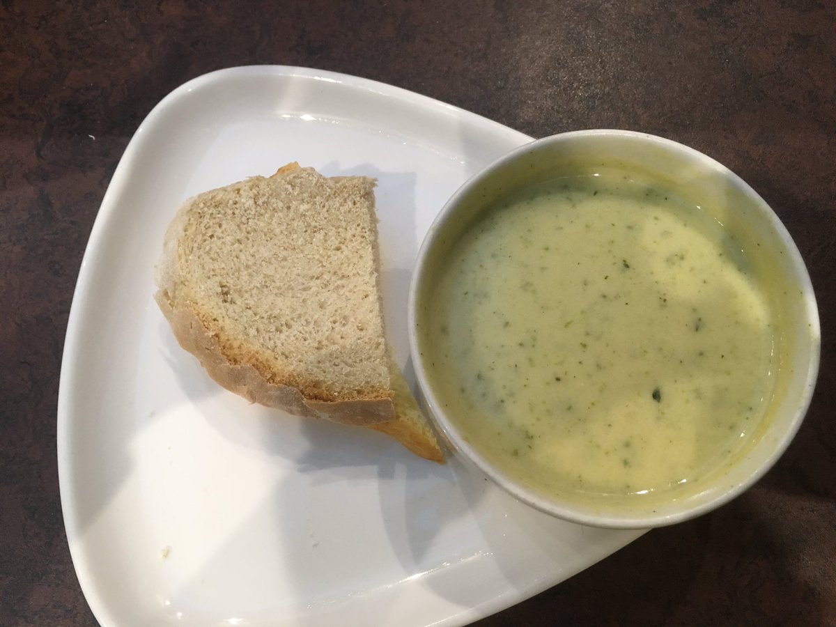 ArdshielHotel's tweet photo. Courgette and #StrathdonBlue soup with homemade bread #scotfoodfort #tasteourbest https://t.co/FrTZLJM9L4