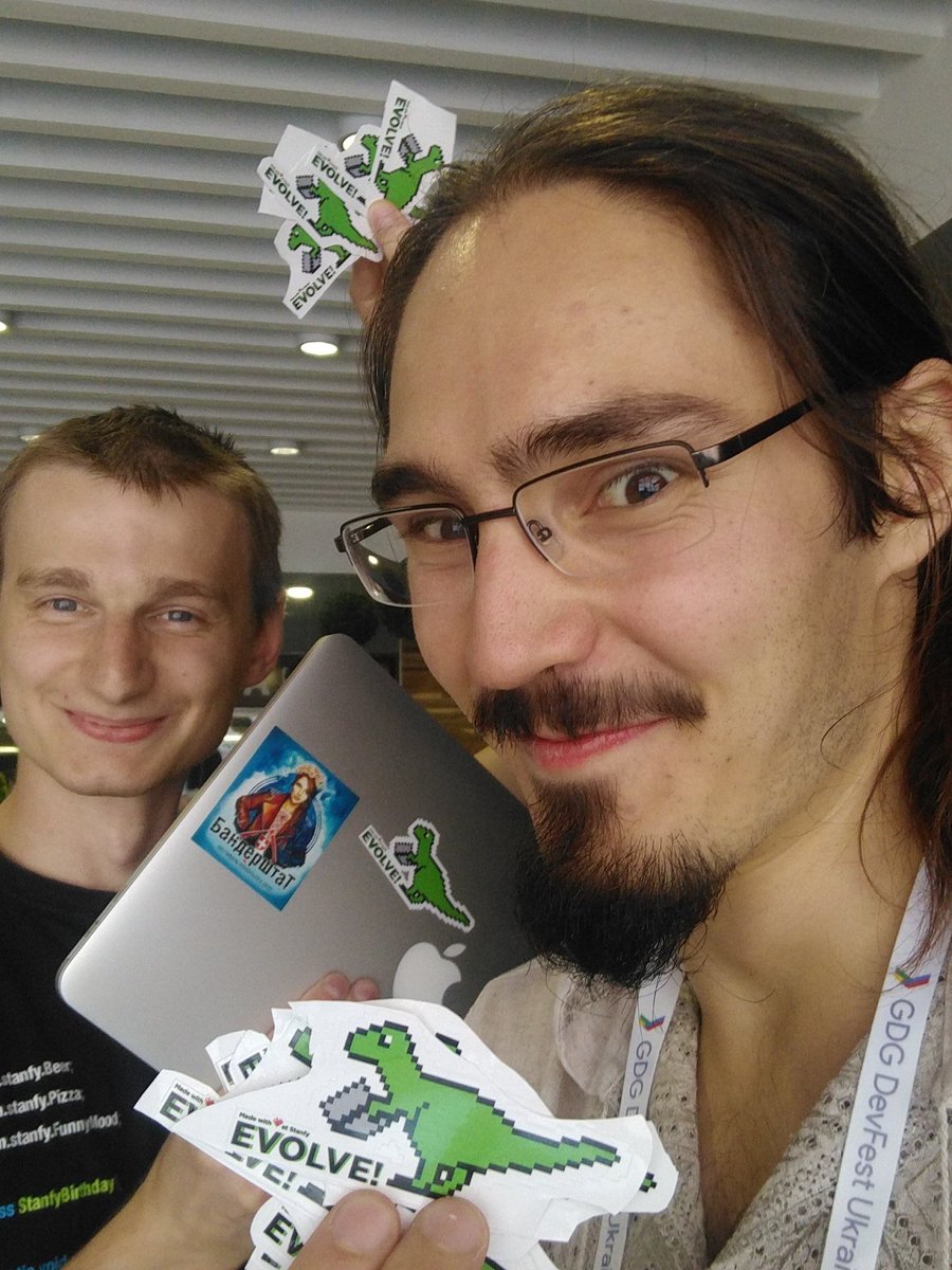 pustovit's tweet image. Pssss.... Guys, we have some nice dyno stickers for you ;) #dfua look for this guys from #stanfy #Evolvezavr