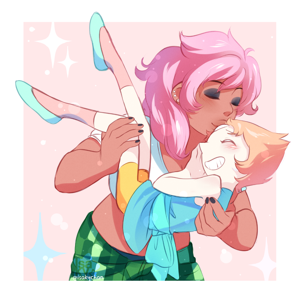 “I ship this so hard .......o(-< #StevenUniverse”