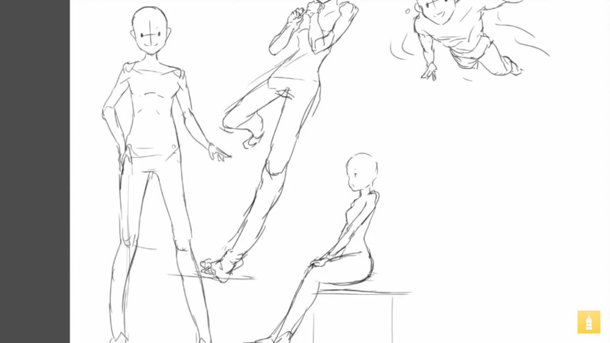 Twitter पर お絵かき講座パルミー コントラポスト を意識するだけでイラストが全然変わります 人物だけではなくアイテムやイラスト 全体にも適用できるその コントラポスト とは T Co 3auyojw6jo