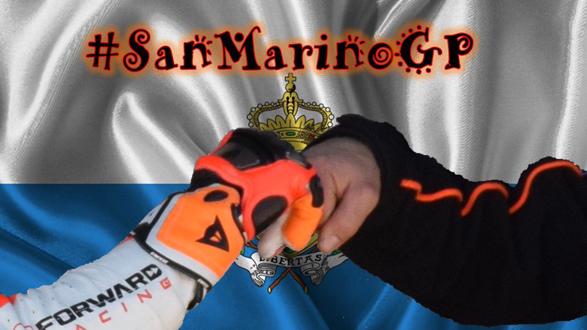 ForwardFan's tweet photo. Now it's #Moto2 time at @circuitomisano ...so...#BroPunch and #Gaaasss!!!Go for it @lorybalda7 & @Luca_Marini_97 https://t.co/23HO99WntJ