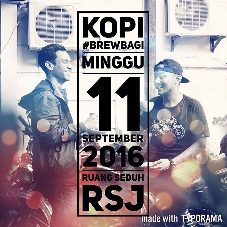 ayo olahraga lagi, kawans! #jogja #kopibrewbagi supaya sehat, supaya hepi..
instagram.com/p/BKH1ZwvAk1Z/