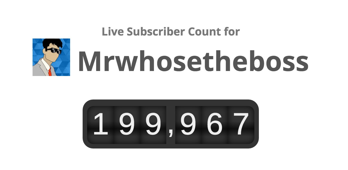 REALTIME SUBSCRIBER COUNT! LIVE! (GONE WRONG!) (ALMOST DIED) 