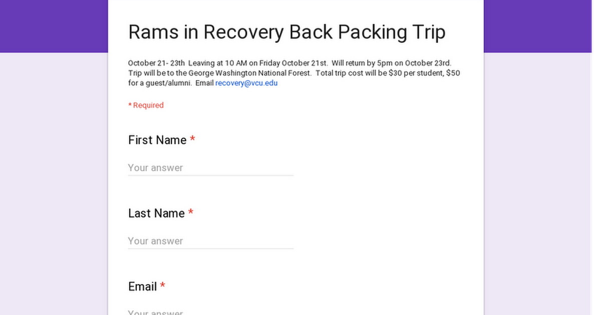 BOEtherapy's tweet photo. Check it out! #VCU #RamsinRecovery Fall Retreat #BackPacking Trip with BOE Therapist @jonugald - Sign up today! https://t.co/TfxqczoVmj