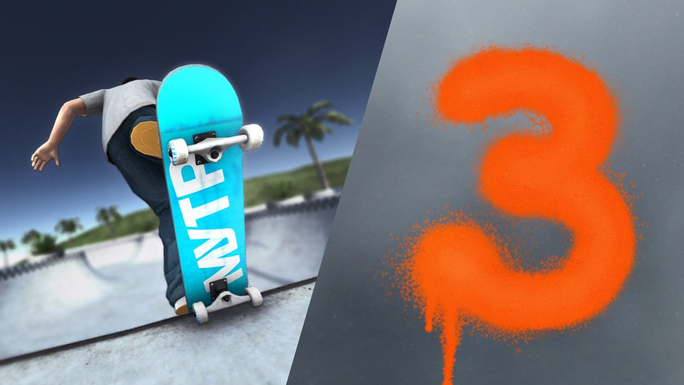 MyTP 3 - Snowboard, Freeski and Skateboard Game for iPhone, iPod touch and  iPad [GAMEPLAY TRAILER] 