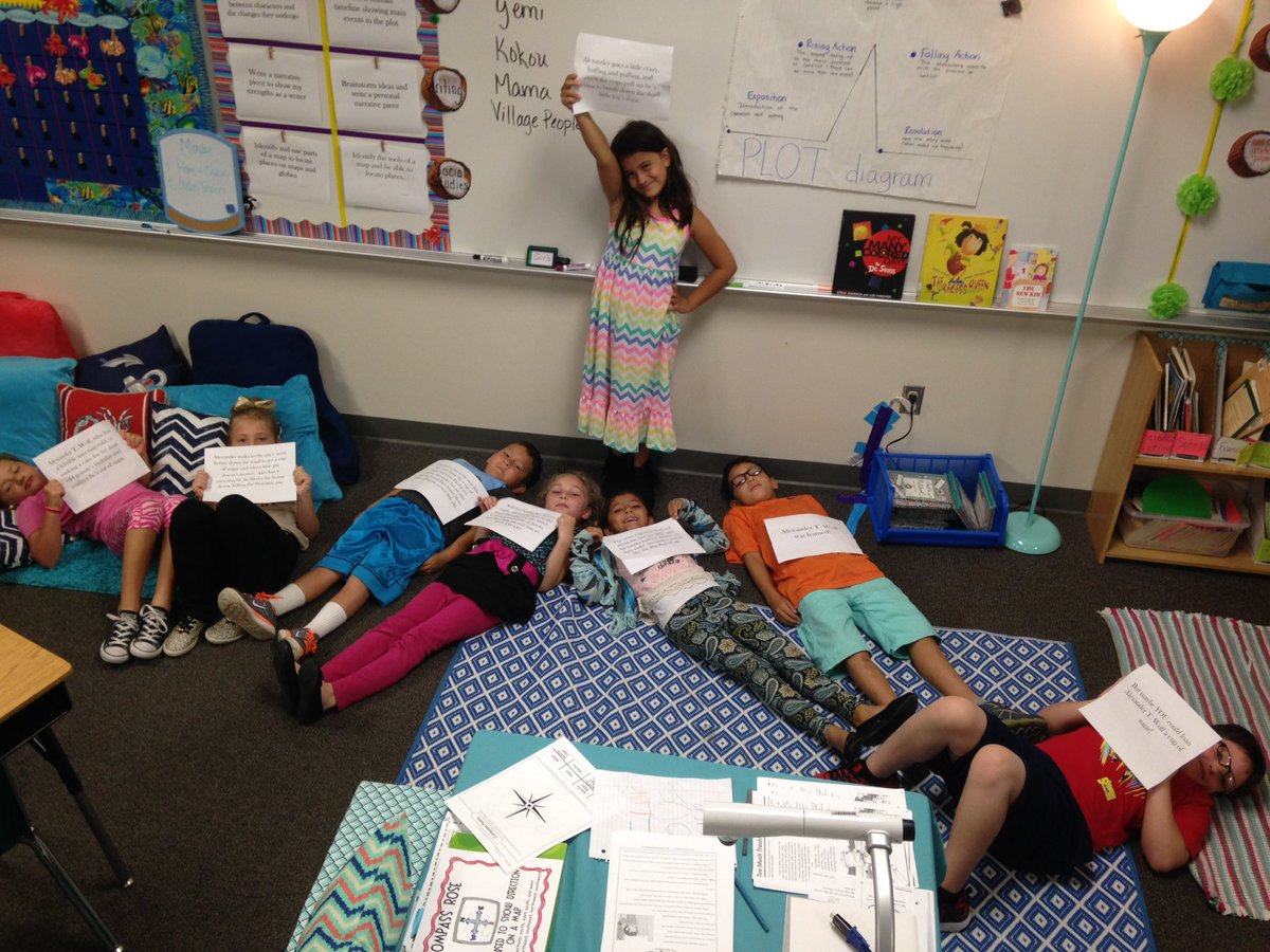 MelisaPrentice's tweet photo. Human plot diagram!   #whywisd #bethedifference #thirdgraderocks https://t.co/mxtnZhSW14