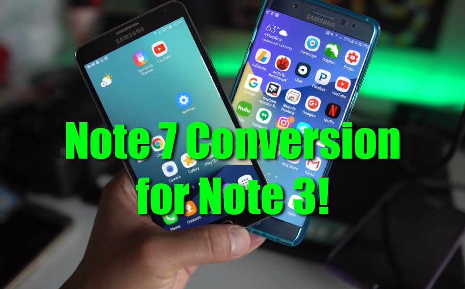 zedomax's tweet image. How to Convert Galaxy Note 3 into Note 7! [DarkLord ROM] #GalaxyNote3 #GalaxyNote7

youtube.com/watch?v=-i6DsG…