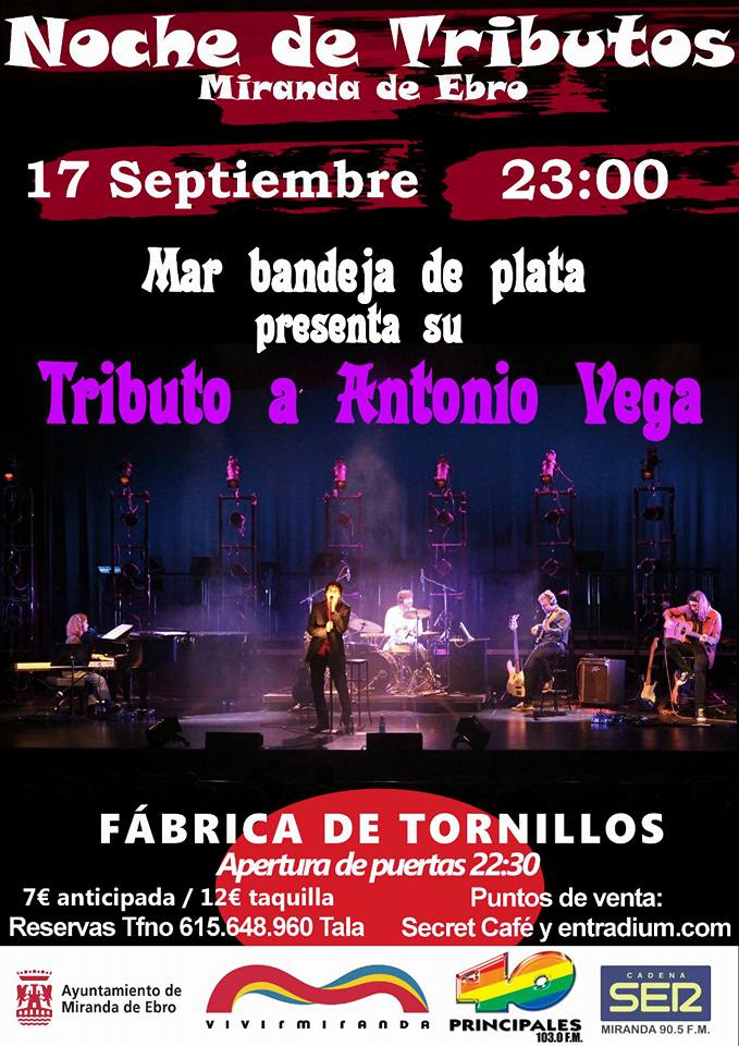 17 de Septiembre en la  Fábrica de Tornillos_Miranda de Ebro. <a href="/antoniovegaorg/">Antonio Vega .org</a> <a href="/tributo/">APET</a> <a href="/Marbandejade/">MarBandejadePlata</a>