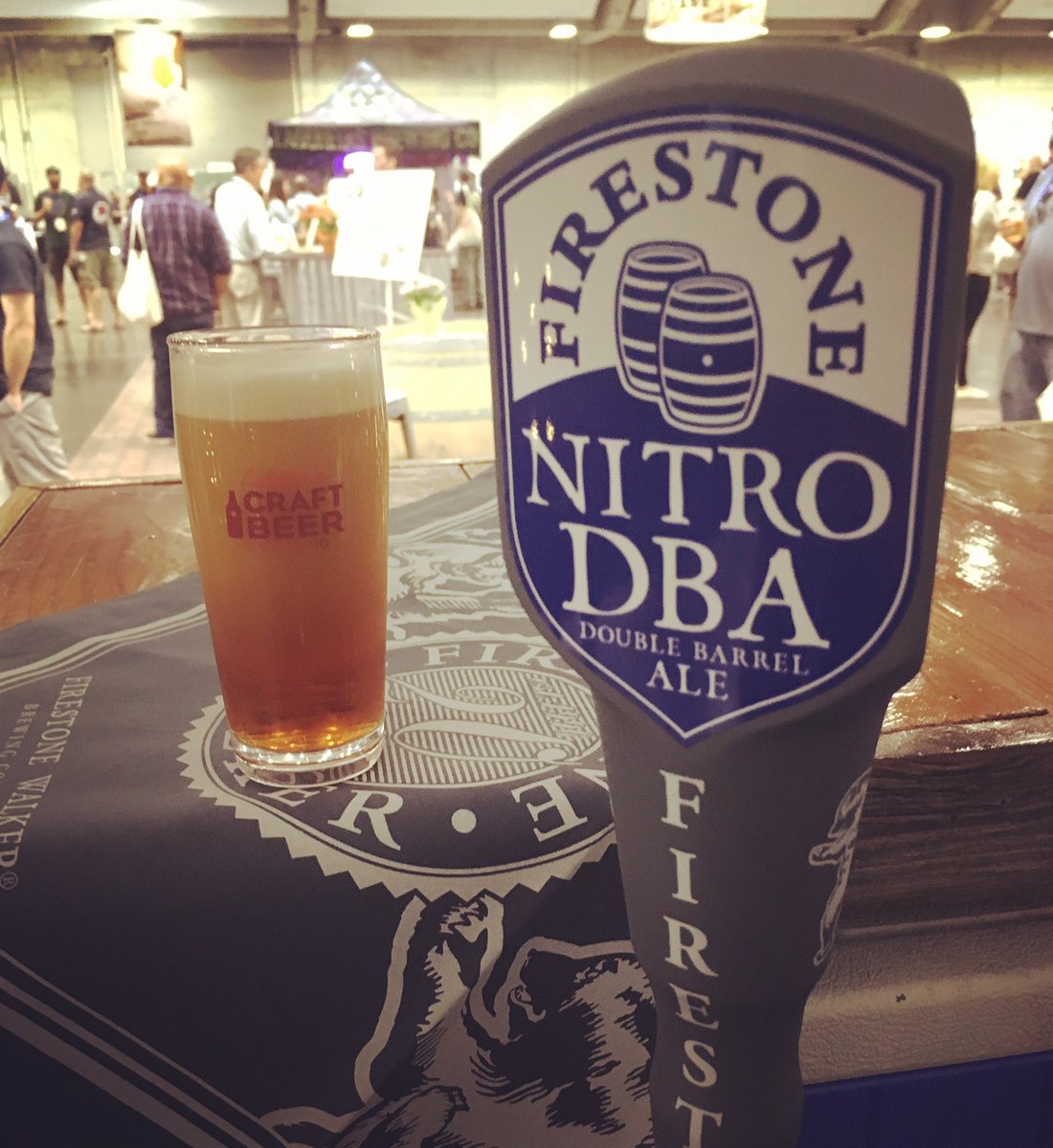 A classic recast: DBA on Nitro. #CABeerSummit