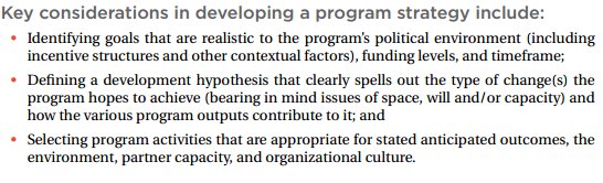 NDIparties's tweet image. Assistance providers: Needing tips for #politicalparty assistance? Start by developing a strong #programstrategy.