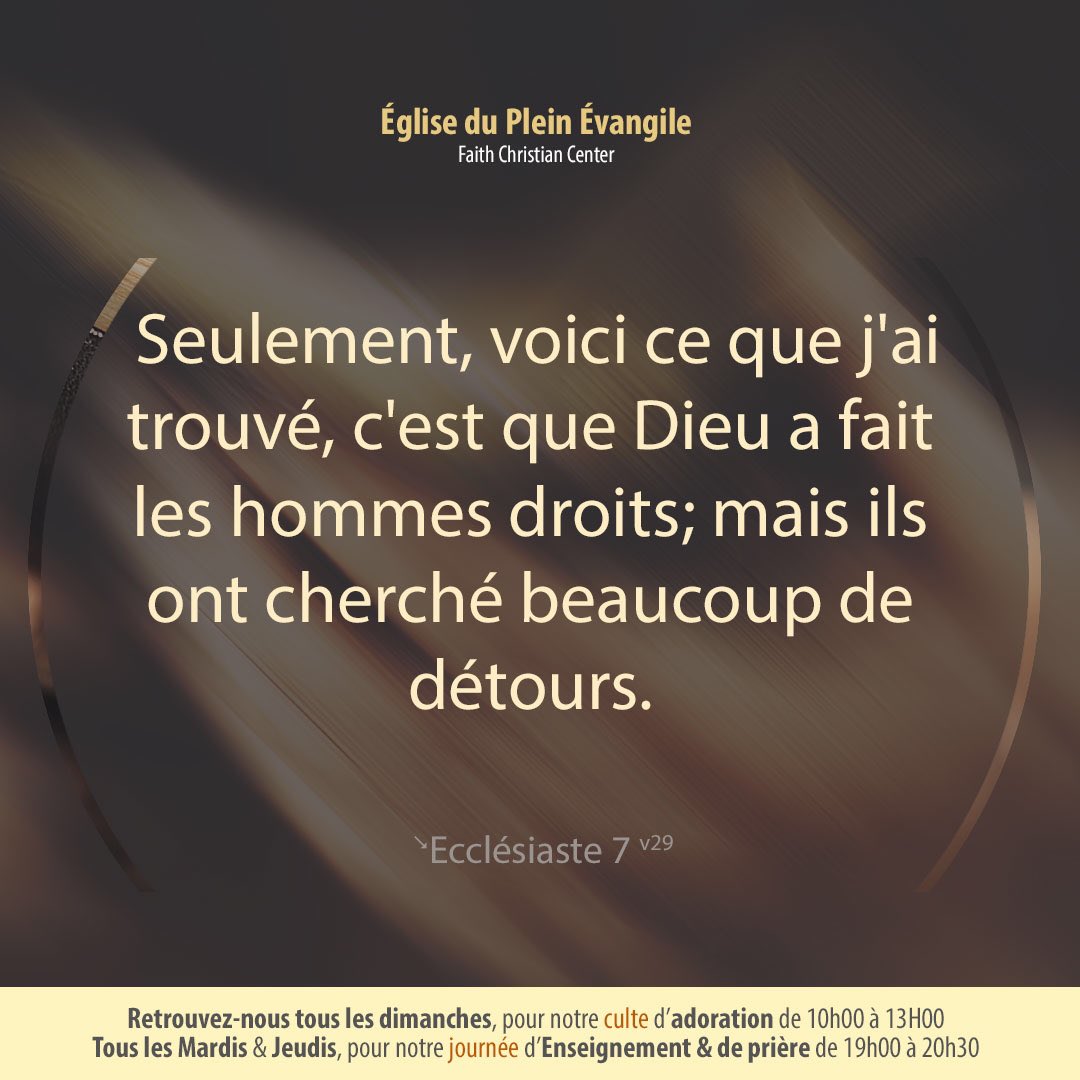 EpeFcc's tweet photo. Les #hommes se sont pervertis et ont rejeté la perfection de leur #Créateur. https://t.co/UFALEqKZEG