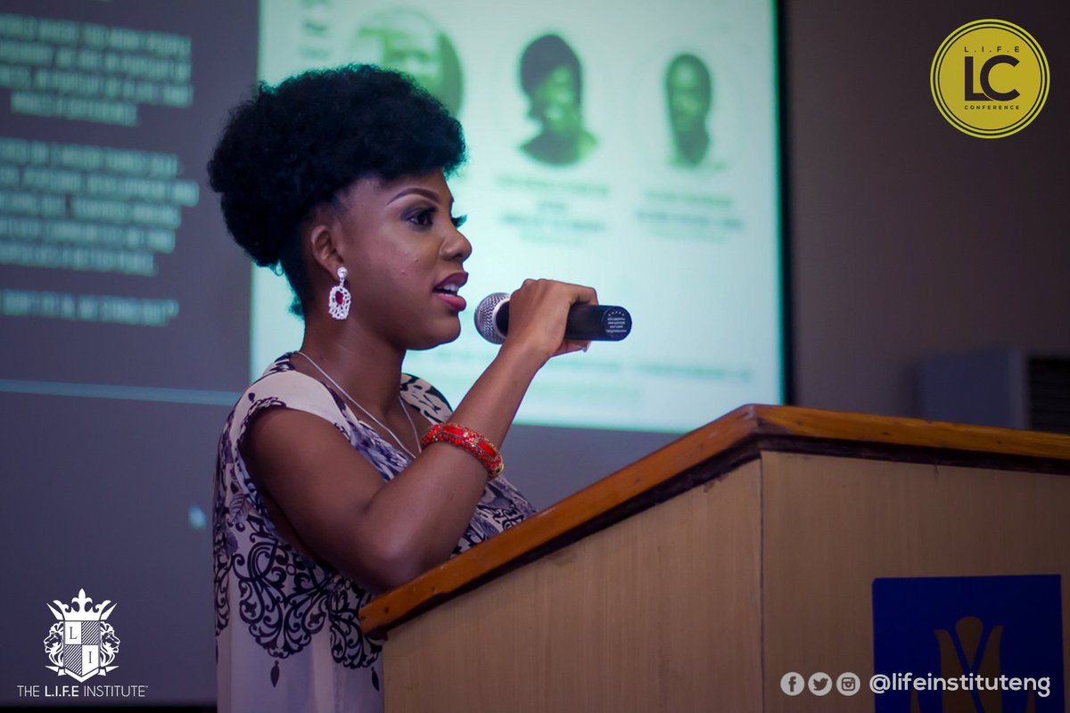 lifeinstituteng's tweet image. First speaker was Seun Adebajo Osigbesan and she poured it all out!

 #lifecon2016 #stand2016 #lifeinstitute