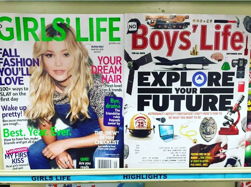GirlsWhoCode's tweet photo. The difference between these magazine covers is why our movement exists. https://t.co/Q9ueKTJIov