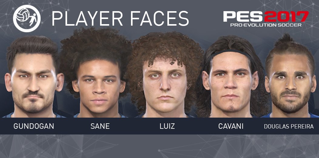 Feast your eyes on more player faces from #PES2017.