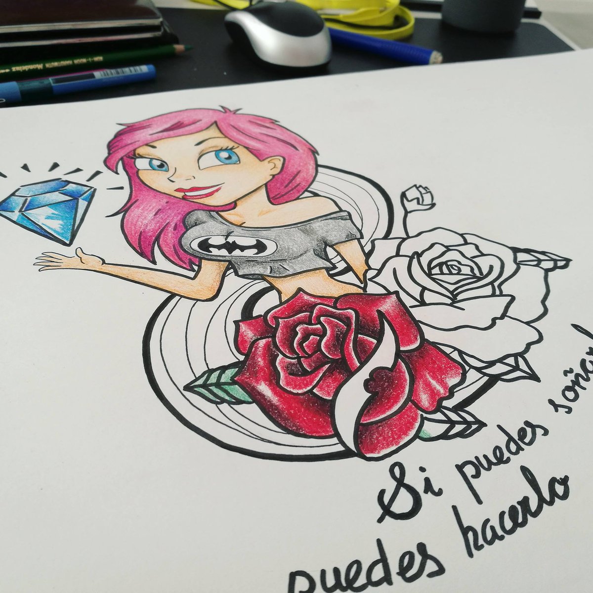Pertierra_'s tweet photo. Ya va cogiendo color #tattoo #newschool #malaga #newschooltattoo #ilustration #ilustracion #arte #art #Pertierra https://t.co/FRp7xguLKc