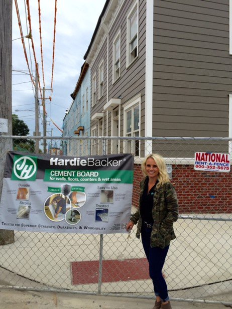 JamesHardie's tweet photo. JH reps train @HabitatPhilly on best practices for installing @HardieBacker cement board on 21 homes! @Habitat_org https://t.co/EChluqJGt1