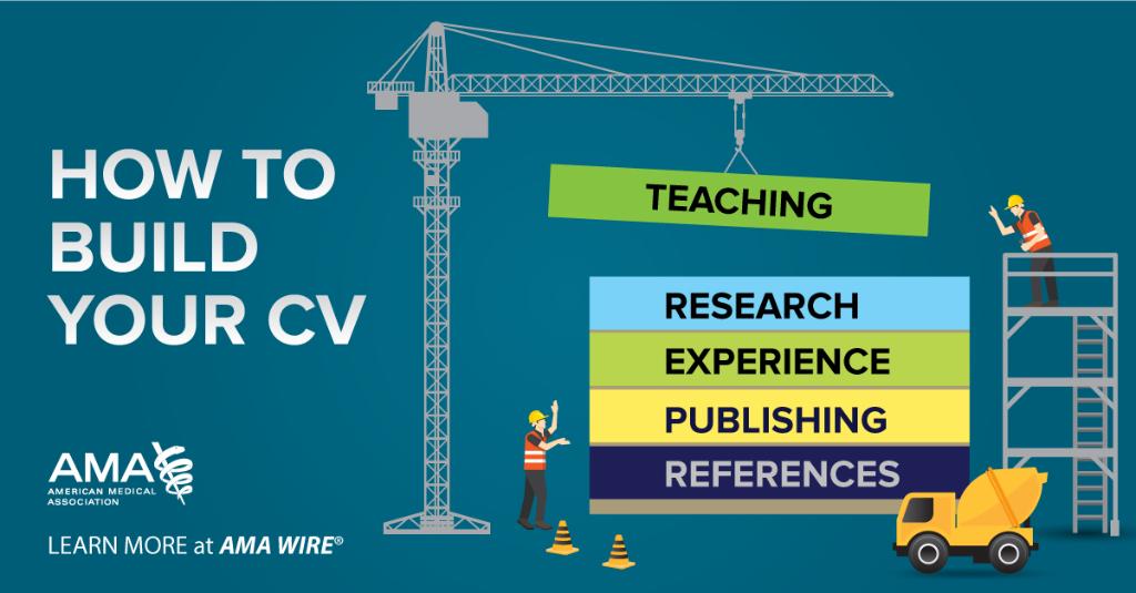 AmerMedicalAssn's tweet image. A key part of your residency app. is making sure your CV is well-prepared. Tips: spr.ly/6015Bfk0F #ERAS