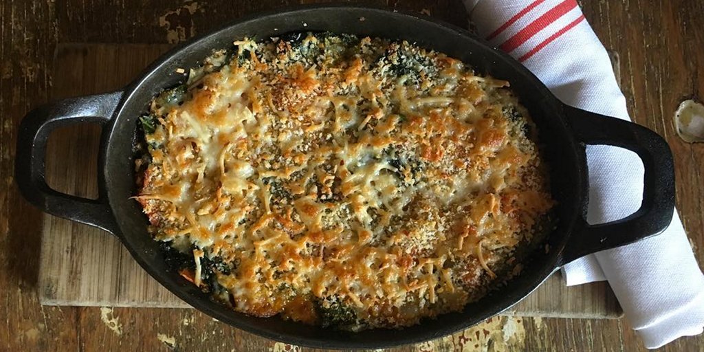 Reco of the day: Vegetable Gratin 👉 <a href="/TutusBrooklyn/">Tutu's Brooklyn</a> 👉 #Bushwick #Brooklyn #Ny #Vegetarian #local #yummy 😋